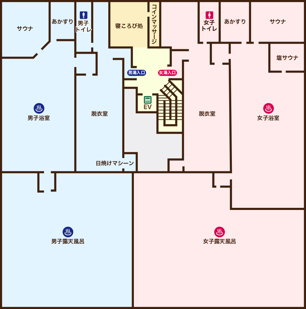 館内平面図